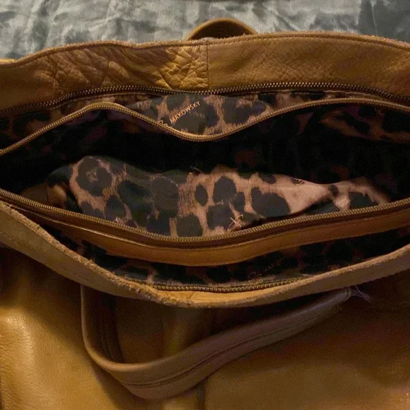 Bmakowsky camel color bag…vintage. NWT - Picture 8 of 10